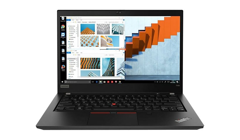 Lenovo ThinkPad T490 - 14 po - Core i7 10510U - 16 Go RAM - 512 Go SSD - Français canadien