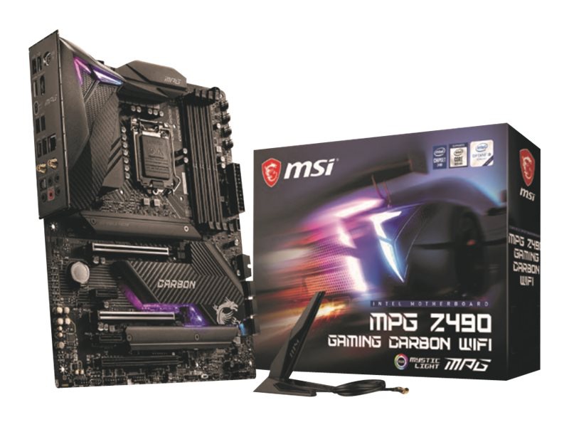 MSI MPG Z490 GAMING CARBON WIFI - motherboard - ATX - LGA1200 Socket - Z490