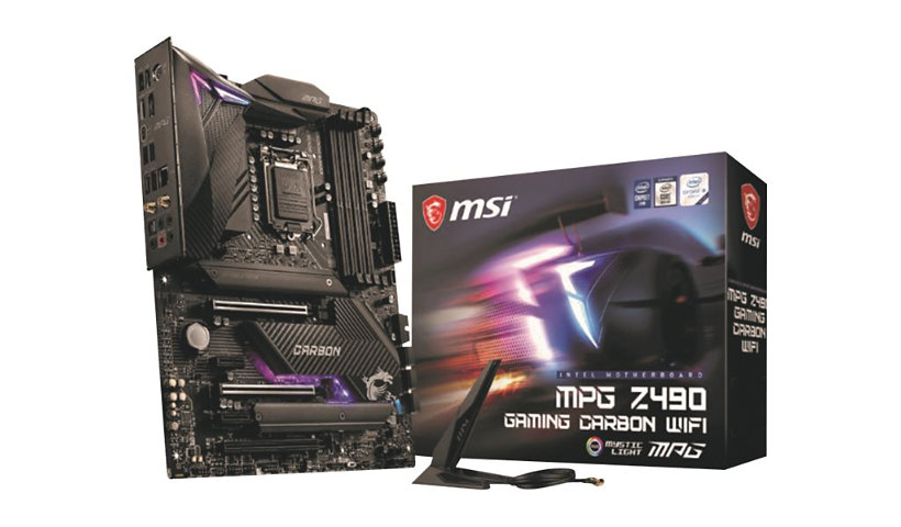 MSI MPG Z490 GAMING CARBON WIFI - motherboard - ATX - LGA1200 Socket - Z490