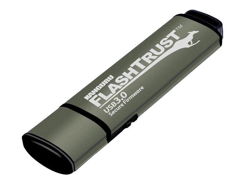 Kanguru FlashTrust Digitally-Signed Secure Firmware USB 3.0 Flash Drive, 25
