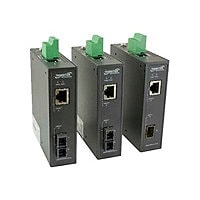Transition Networks SISTG10xx-211-LRT-B Series - fiber media converter - 10