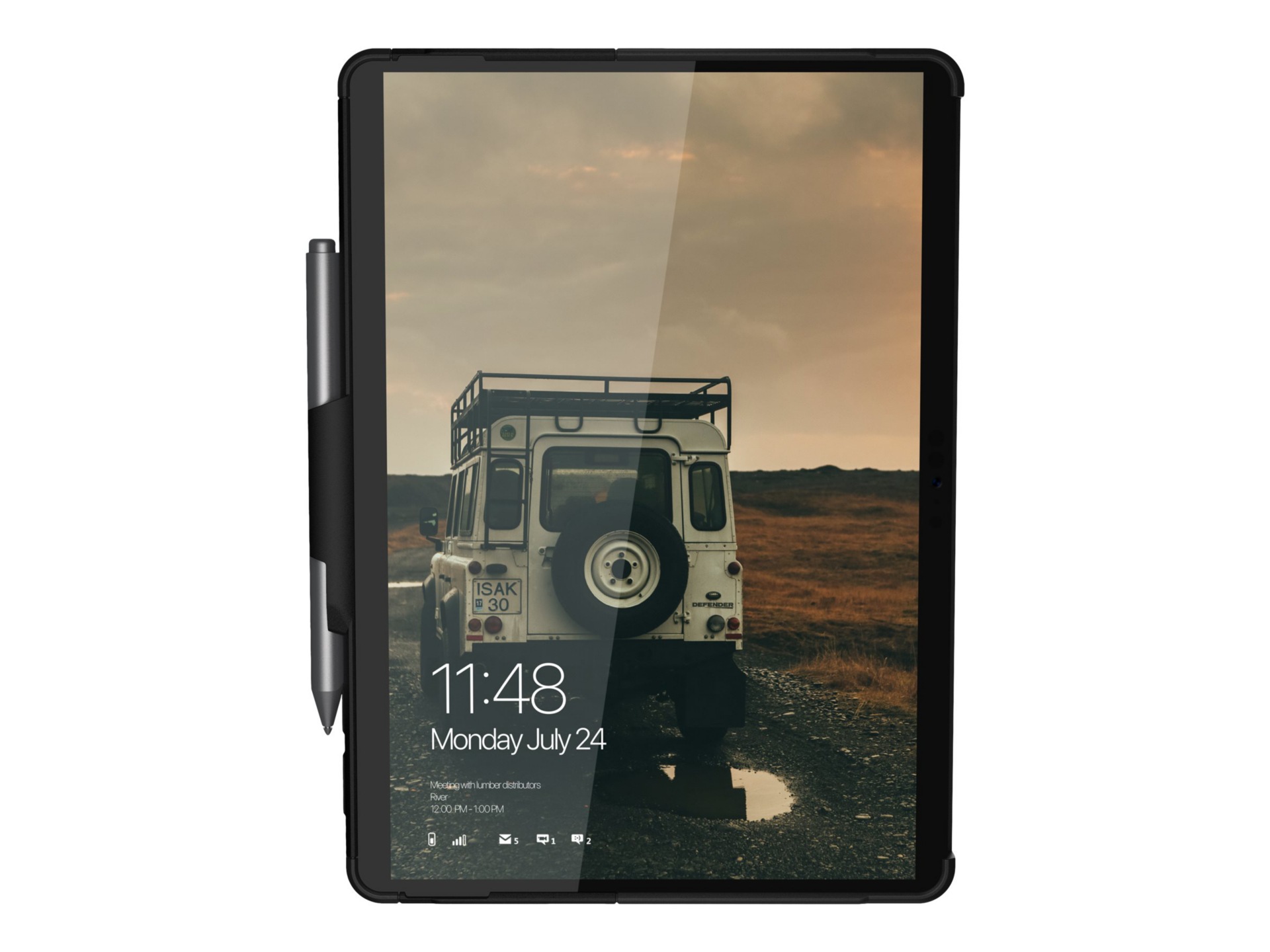 Thumbnail 4 of 24 for UAG Rugged Case for Microsoft Surface Go 4/3/2/1 - 10.5 inch - Scout Series with Hand strap - Black
