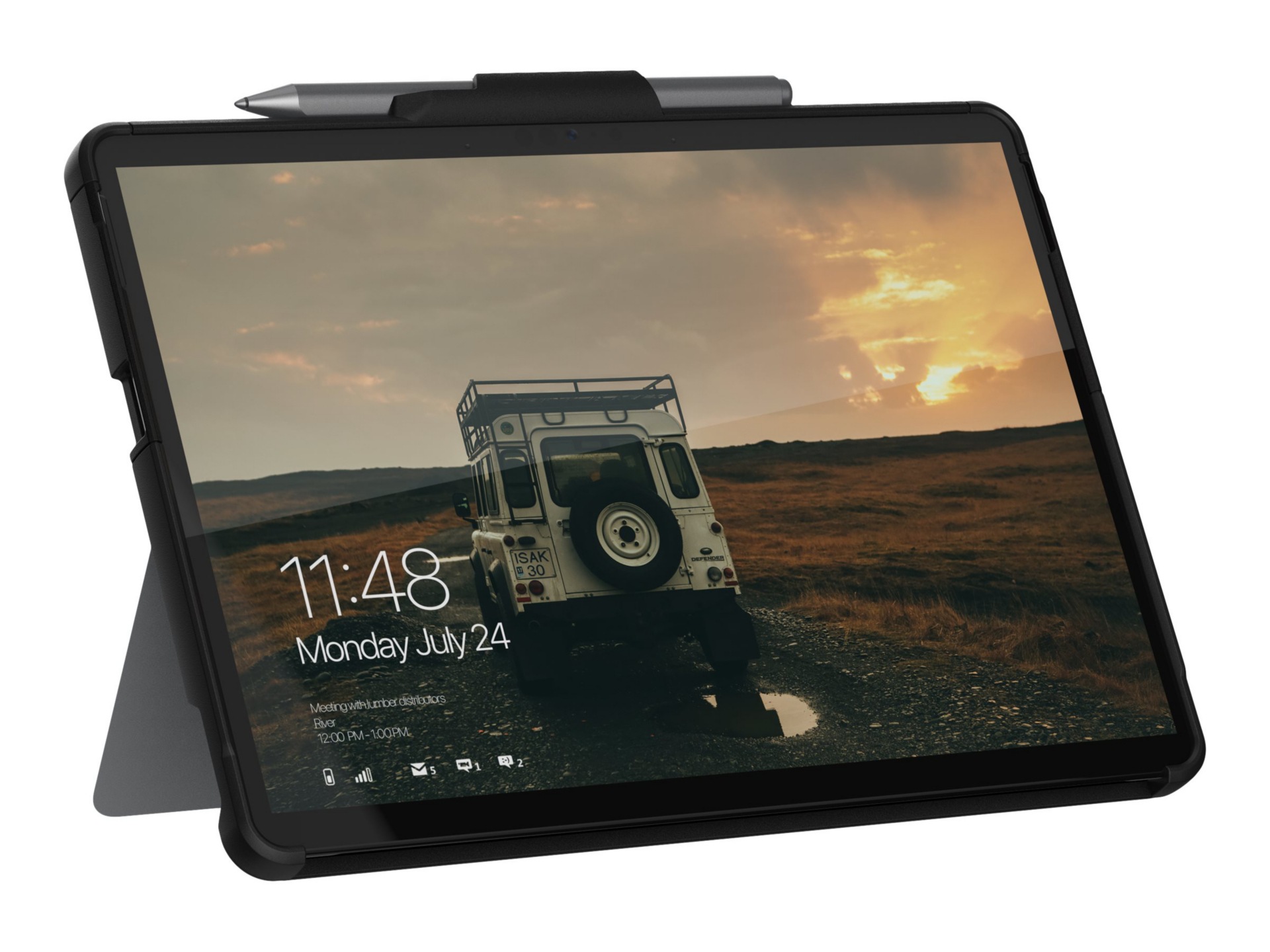 Thumbnail 5 of 24 for UAG Rugged Case for Microsoft Surface Go 4/3/2/1 - 10.5 inch - Scout Series with Hand strap - Black
