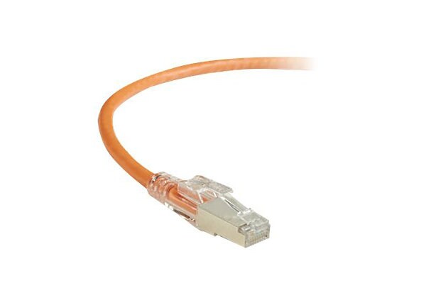 Black Box GigaTrue 3 patch cable - 1 ft - orange