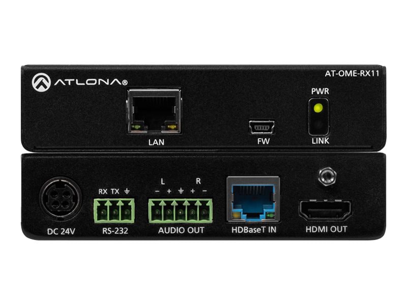 Atlona Omega AT-OME-RX11 HDBaseT to HDMI converter / audio disembedder
