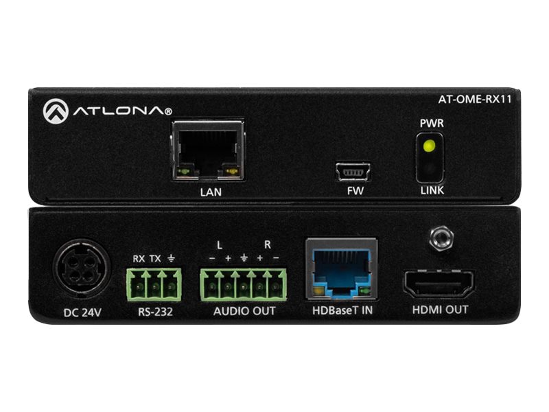 Atlona Omega AT-OME-RX11 HDBaseT to HDMI converter / audio disembedder