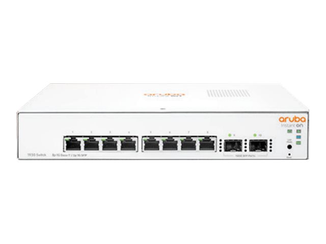 HPE Aruba インスタントオン 1930 8G 2SFP スイッチ - スイッチ - 10