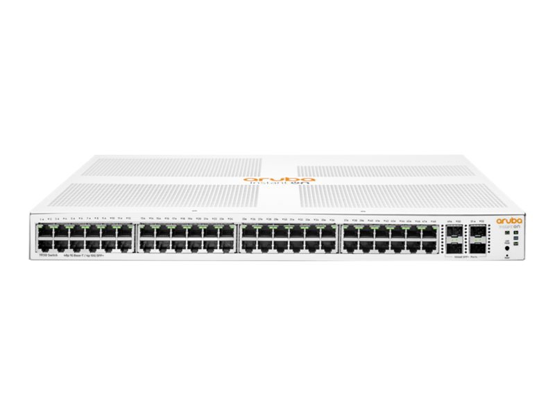 HPE Networking Instant On 1930 48G 4SFP/SFP+ Switch - switch - 48 ports - managed - rack-mountable