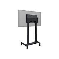 BalanceBox Mobile motorized height adjustable stand travel 26" cart - for LCD display