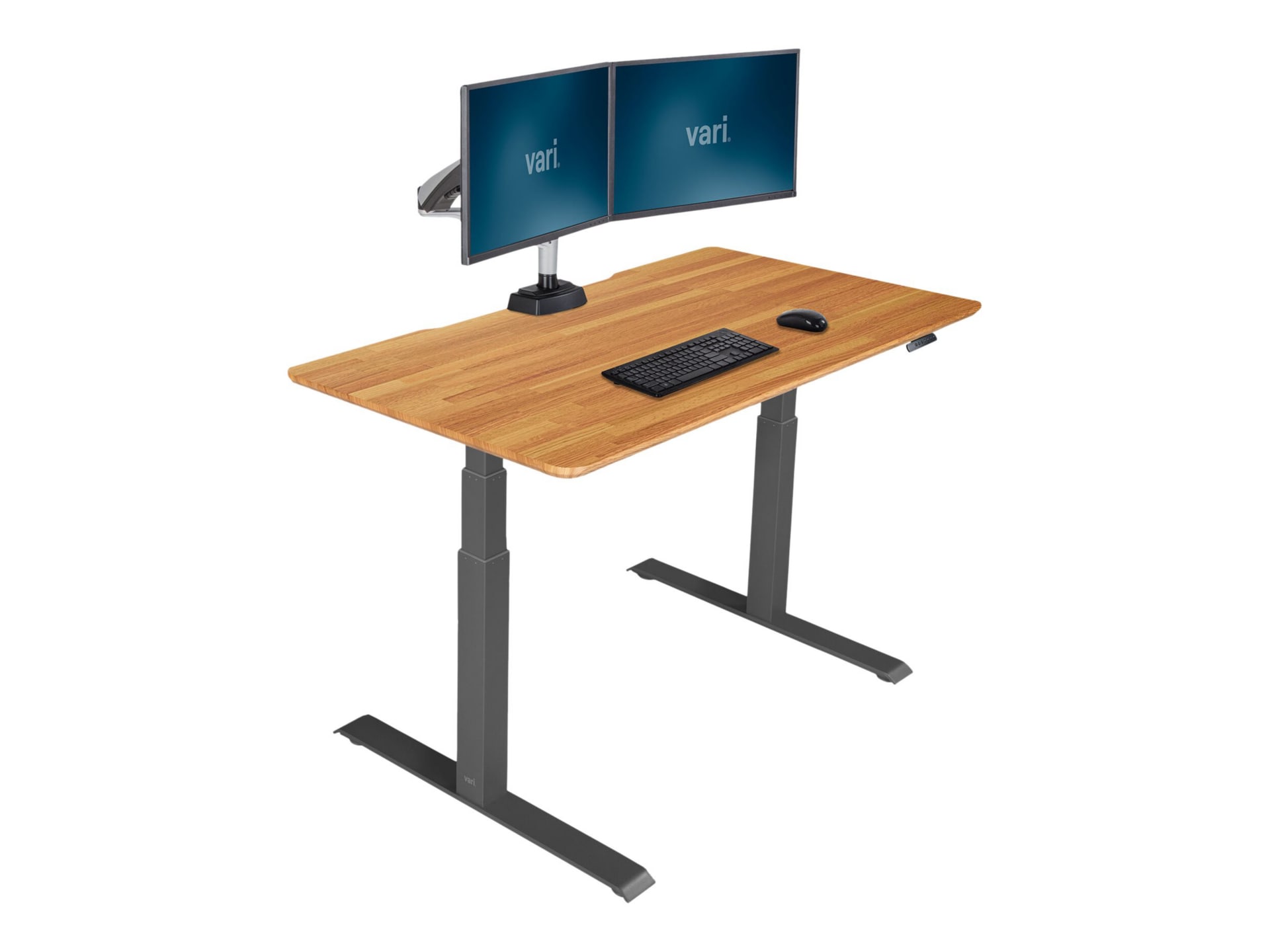 Electric Standing Desk 48x30 (Butcher Block) - G2