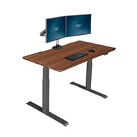 Electric Standing Desk 48x30 (Dark Wood) - G2