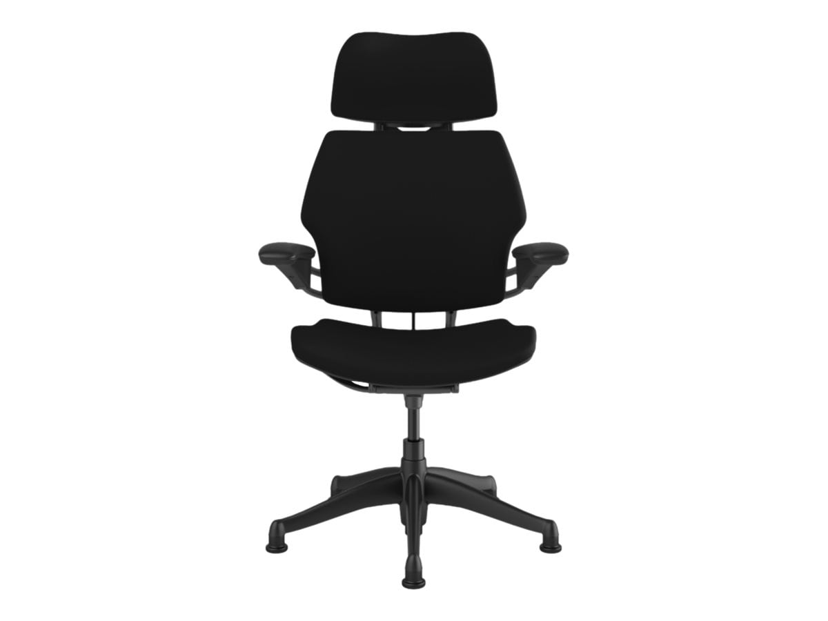 Humanscale Freedom Task Chair with Headrest - Lotus Black