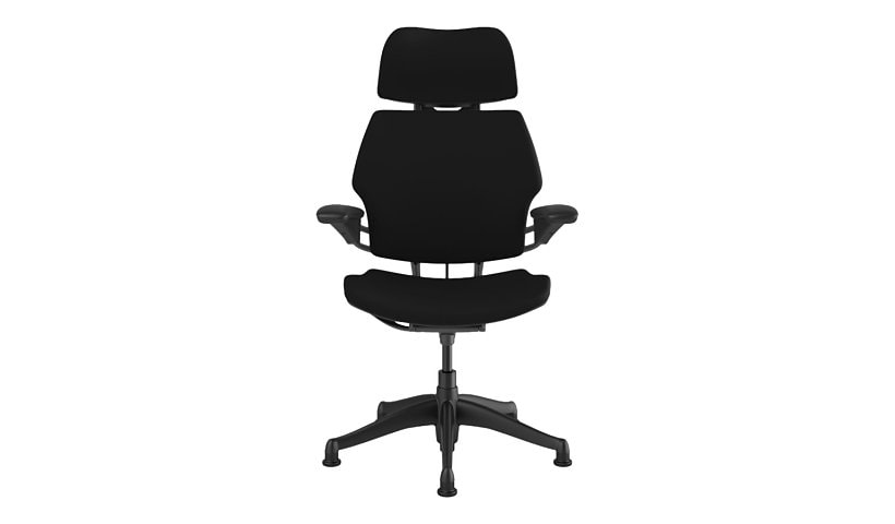 Humanscale Freedom Task Chair with Headrest - Lotus Black