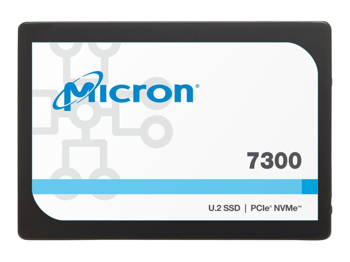 Micron 7300 PRO - SSD - 960 GB - U.2 PCIe 3.0 x4 (NVMe) - TAA Compliant