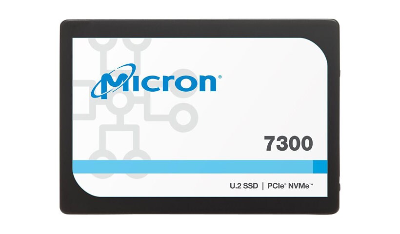 Micron 7300 MAX - SSD - 800 GB - U.2 PCIe 3.0 x4 (NVMe) - TAA Compliant