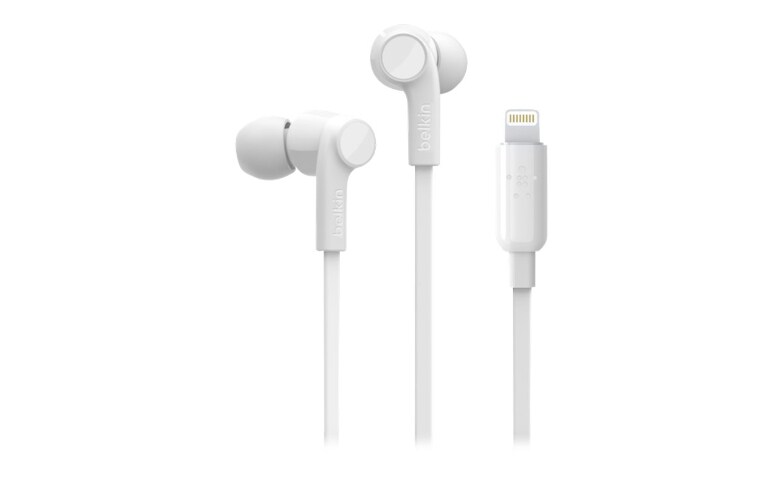 Belkin ROCKSTAR™ Headphones with Lightning Connector - White - G3H0001BTWHT  - Headphones 