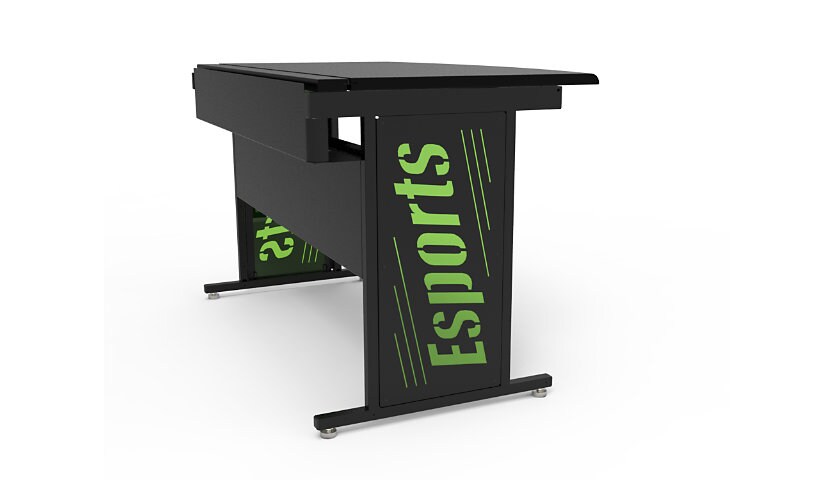 Spectrum Esports Shadow - table - convex curved - black