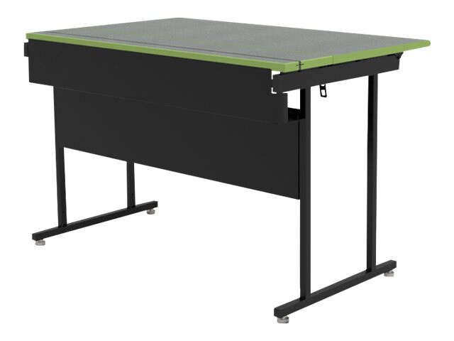 Spectrum Esports Meta-Bank - table - rectangular - steel mesh with island g
