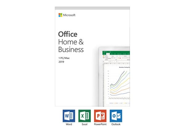 Microsoft Office Home and Business 2019 - box pack - 1 PC/Mac ...