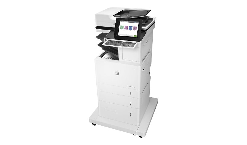 HP LaserJet M635 M635z Laser Multifunction Printer-Monochrome-Copier/Fax/Scanner-65 ppm Mono Print-1200x1200