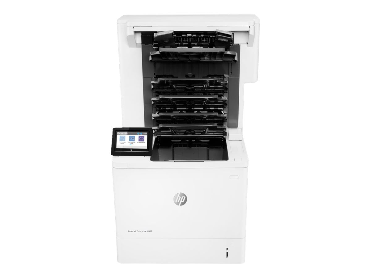 HP LaserJet Enterprise M611dn Desktop Laser Printer - Monochrome