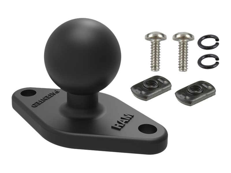 RAM Diamond Ball Base with Mounting Hardware - mounting component for holde