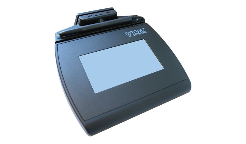 Topaz SignatureGem LCD 4x3 TM-LBK755 - signature terminal - serial