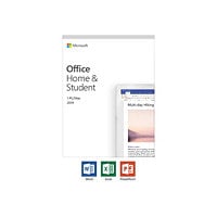 Microsoft Office Home and Student 2019 - version boîte - 1 PC/Mac
