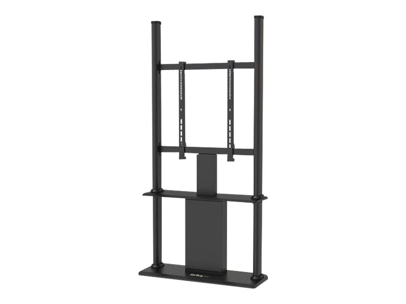 StarTech.com Digital Signage Display Stand - Black - Locking - Cable Manage