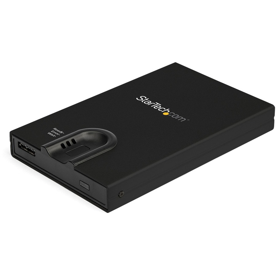 StarTech.com Biometric Enclosure USB 3.0 to 2.5" SATA/256-bit AES Encrypted