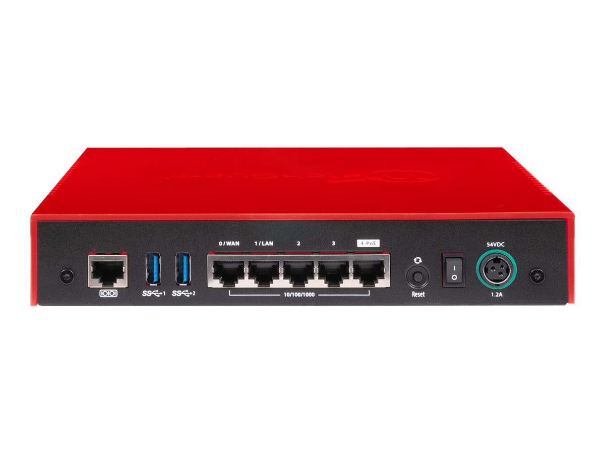 WatchGuard Firebox T40 - security appliance - with 3 years Basic Security Suite