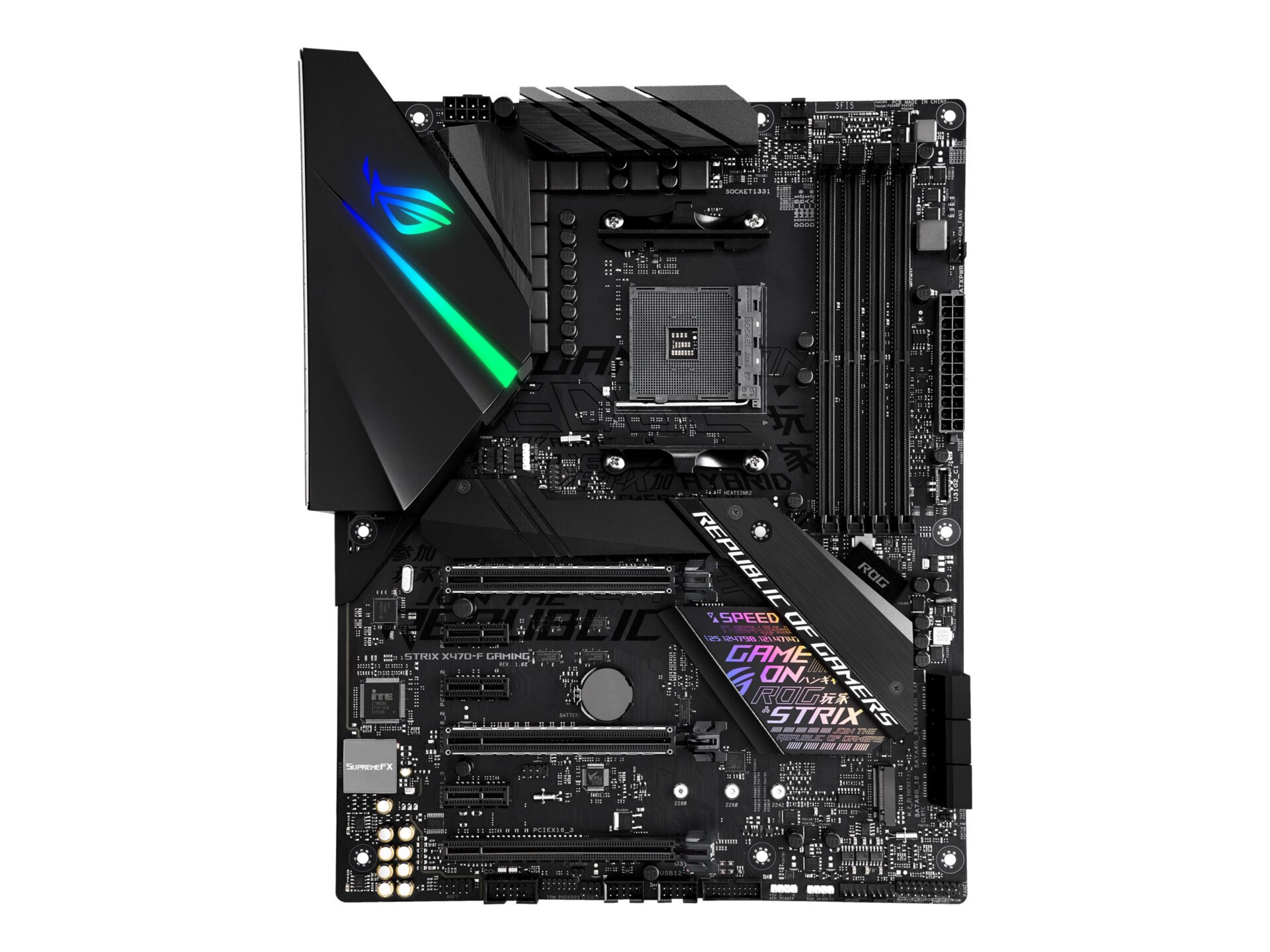 Asus ROG STRIX X470-F GAMING - motherboard - ATX - Socket AM4 - AMD X470