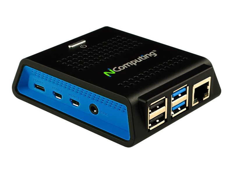 NComputing RX-series RX420 (RDP) - USFF - AI Ready - no CPU - 0 GB - no HDD