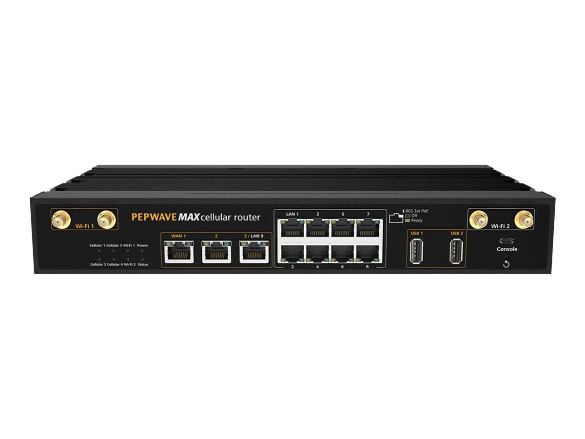 Pepwave MAX HD4 MBX - wireless router - WWAN - 802.11a/b/g/n/ac - desktop