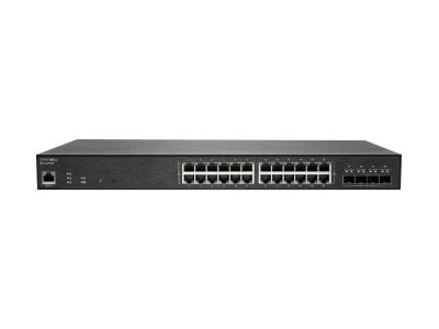 SonicWall Switch SWS14-24FPOE - switch - 28 ports - managed - rack-mountabl