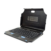 Gamber Johnson 2-in-1 - keyboard and folio case - with touchpad - QWERTY -