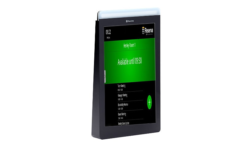 Black Box Reserva iCOMPEL Edge Touchscreen Room Sign - touch screen room operating unit - 802.11b/g/n