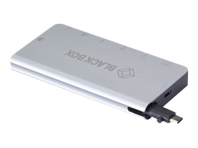 Thumbnail 3 of 7 for Black Box USB-C Docking Station DisplayPort Bundle - docking station - USB-C - HDMI - GigE