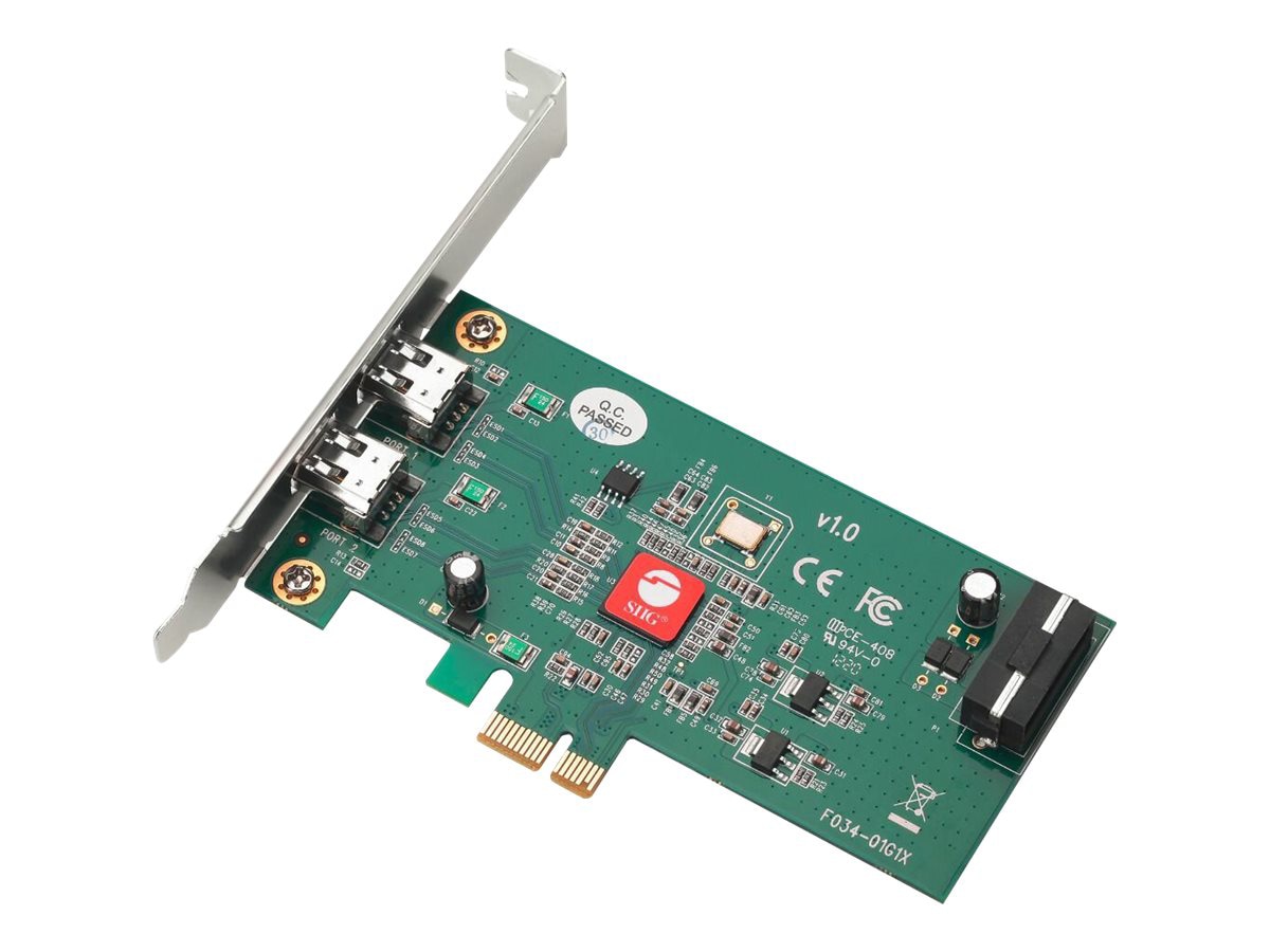 Thumbnail 3 of 7 for SIIG DP FireWire 2-Port PCIe - FireWire adapter - PCIe - FireWire x 2