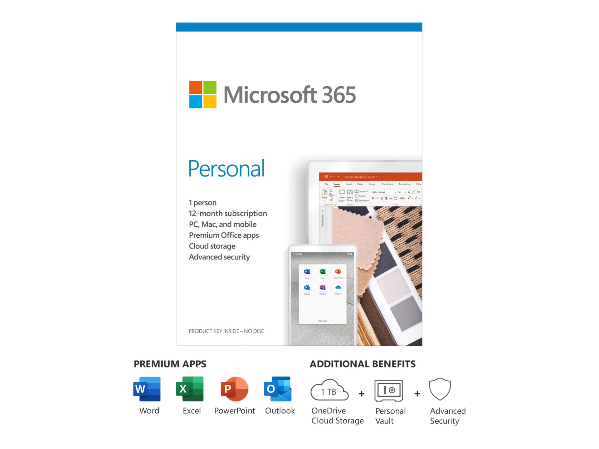 Microsoft 365 Personal Box Pack 1 Year 1 Person Qq2 Bundles Cdw Com