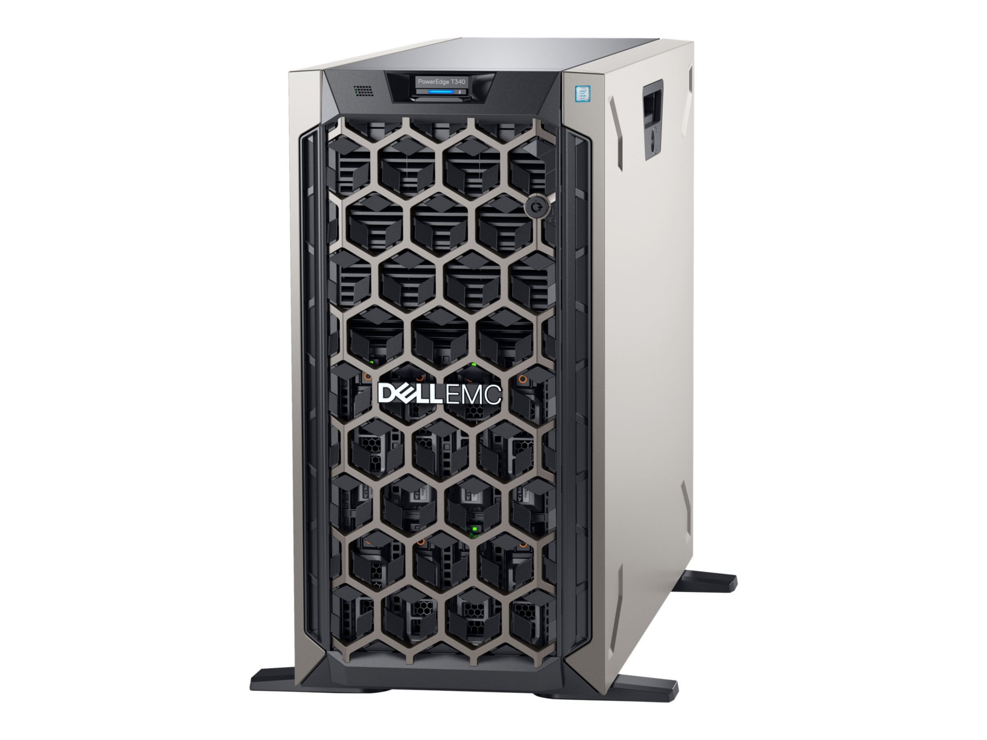 Dell PowerEdge T340 - tower - Xeon E-2224 3.4 GHz - 8 GB - HDD 1 TB