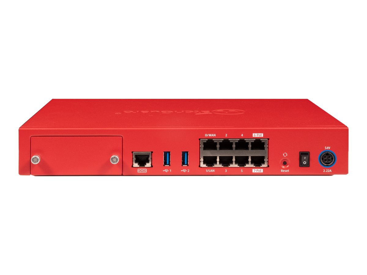 WatchGuard Firebox T80 - security appliance - WatchGuard Trade-Up Program - with 3 years Basic Security Suite
