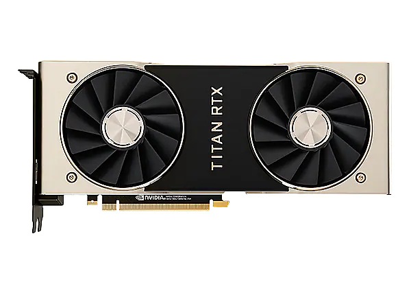 System76 NVIDIA Titan RTX 24GB GDDR6 Graphics Card with 4608 CUDA Cores