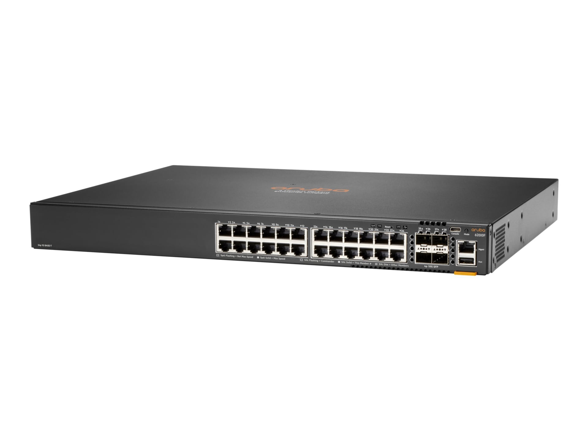 HPE Aruba 6200F 24G 4SFP+ Switch - switch - 28 ports - managed - rack-mount