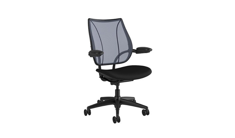 Humanscale Liberty - chair - lotus black, atlantic