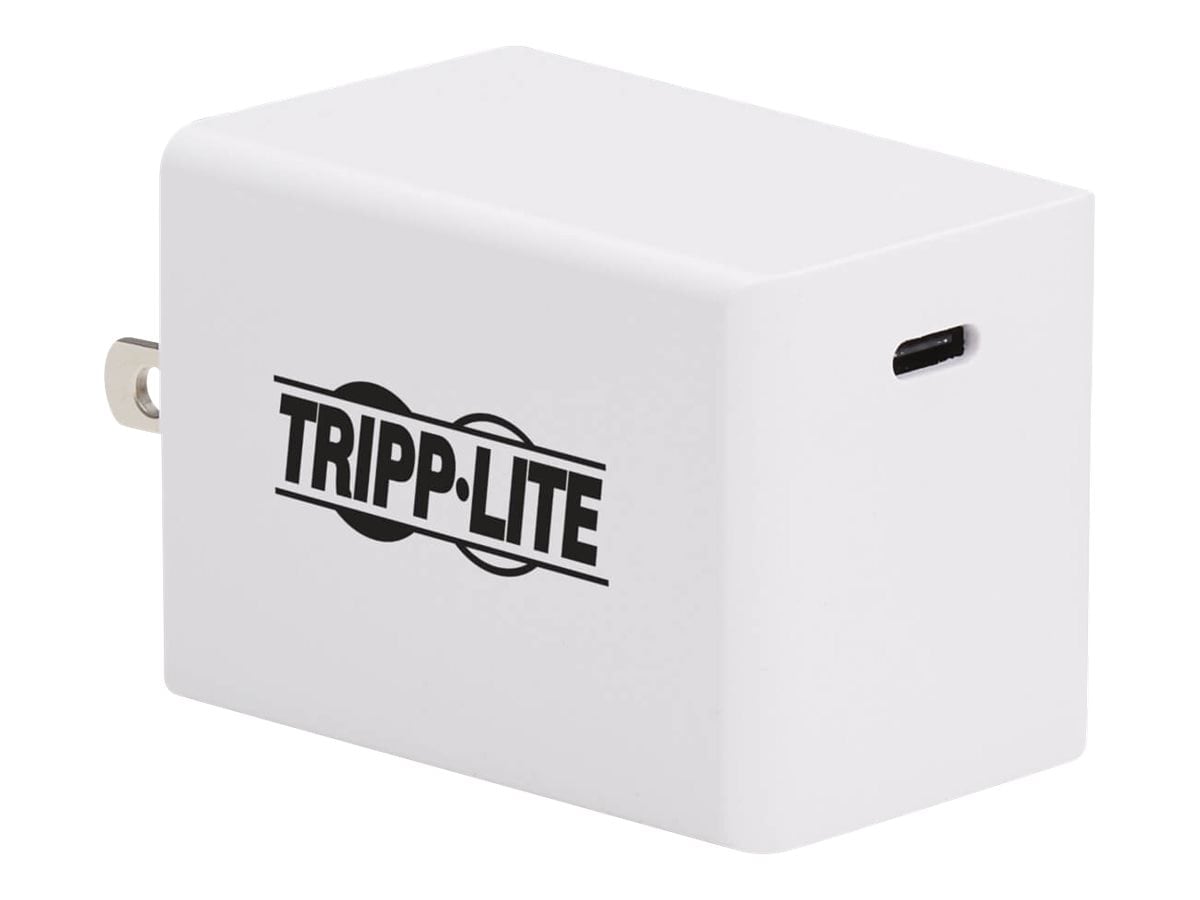 Tripp Lite USB C Wall Charger Compact 60W GaN Technology Phones Laptops power adapter - 24 pin USB-C - 60 Watt