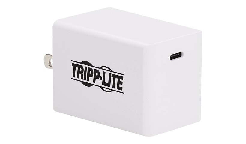 Tripp Lite USB C Wall Charger Compact 60W GaN Technology Phones Laptops power adapter - 24 pin USB-C - 60 Watt