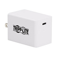 Tripp Lite USB C Wall Charger Compact 60W GaN Technology Phones Laptops power adapter - 24 pin USB-C - 60 Watt