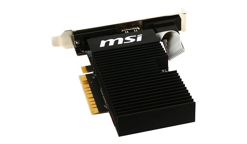 MSI GT 710 1GD3H LPV1 - carte graphique - GF GT 710 - 1 Go