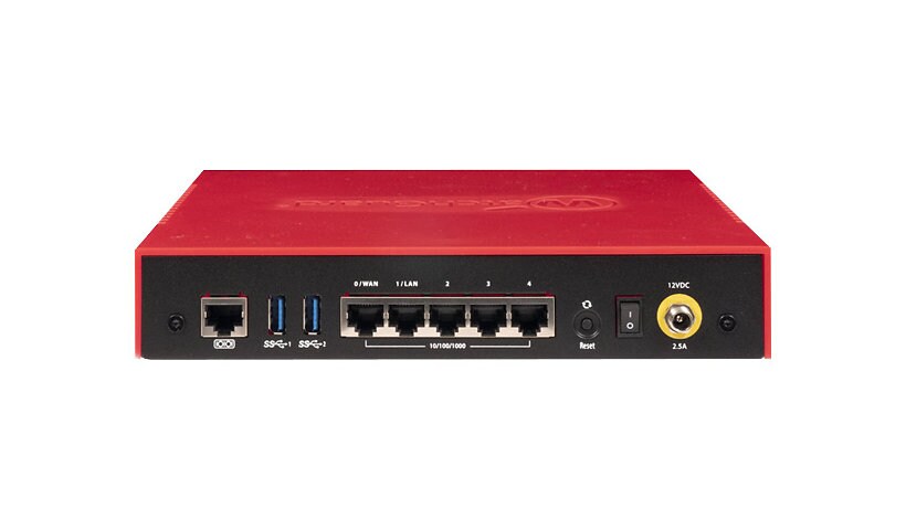 WatchGuard Firebox T20 - security appliance - with 3 years Basic Security Suite